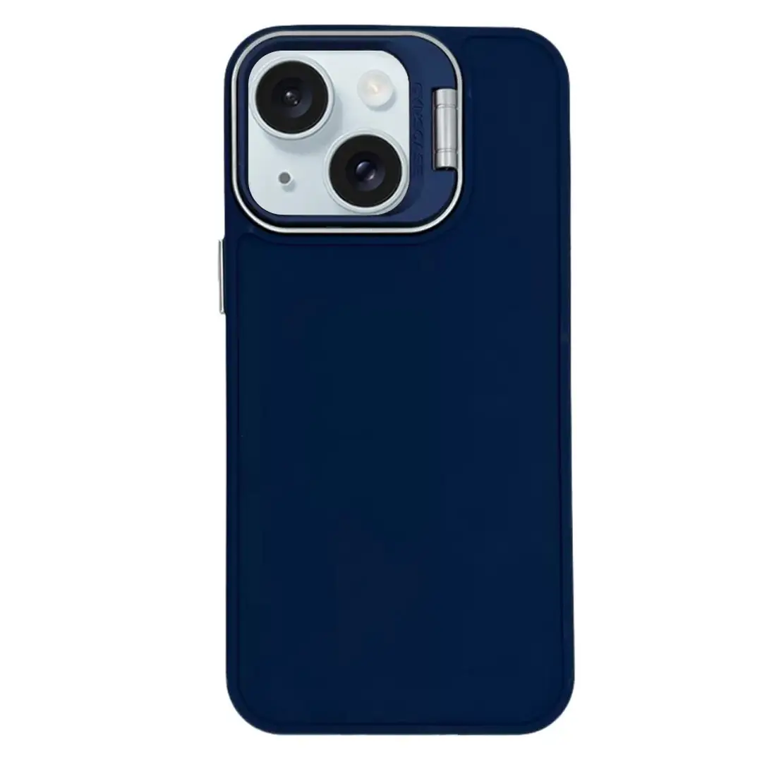 iPhone 15 Plus/iPhone 14 Plus Camera Stand Eco Case Royal Blue